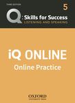 Q Skills for Success Listening and Speaking (3rd Edition) 5 Student iQ Online Practice Student's Resource Centre (для студентов)