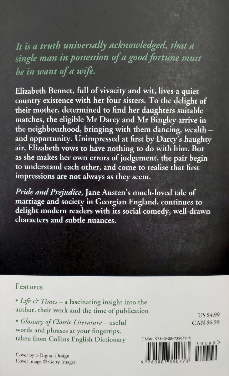 Pride and Prejudice (Collins Classics)