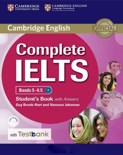 Complete IELTS Bands 5–6.5 Student's Book with Answers with CD-ROM with Testbank