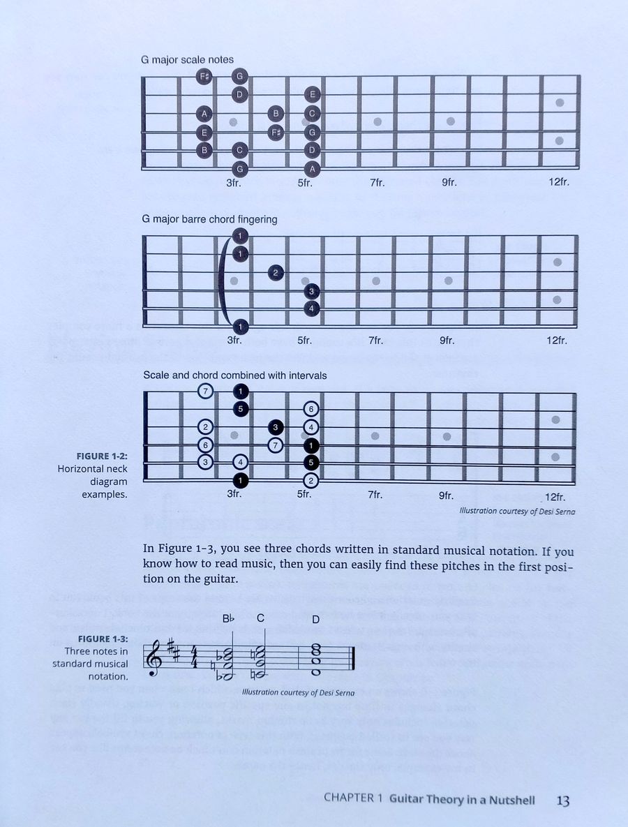 Guitar Theory For Dummies with Online Practice