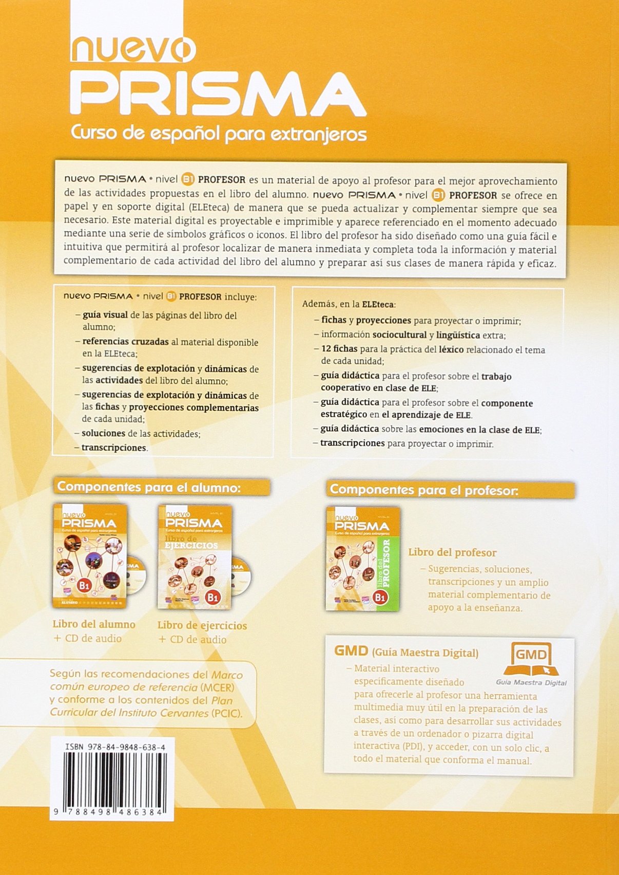 Nuevo Prisma B1 Libro del Profesor + Extension Digital