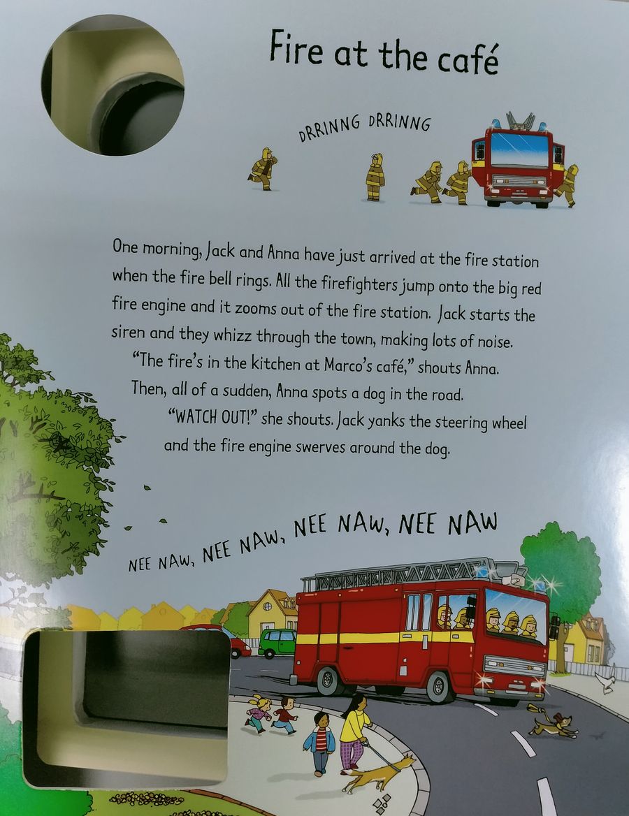 Noisy Wind-Up Fire Engine