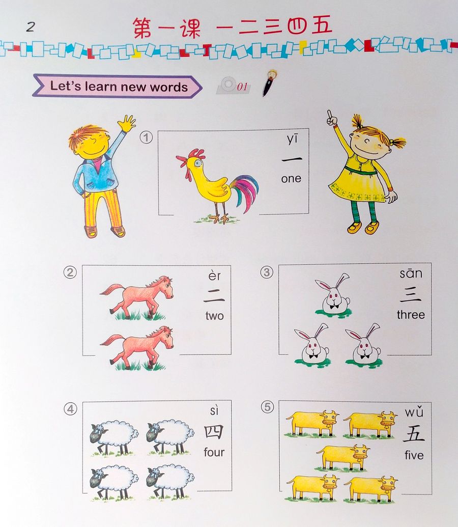 Easy Steps to Chinese for Kids 1a (English Edition) Textbook