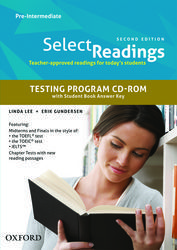 Select Readings (2nd Edition) Pre-Intermediate Teacher's Resource CD-ROM