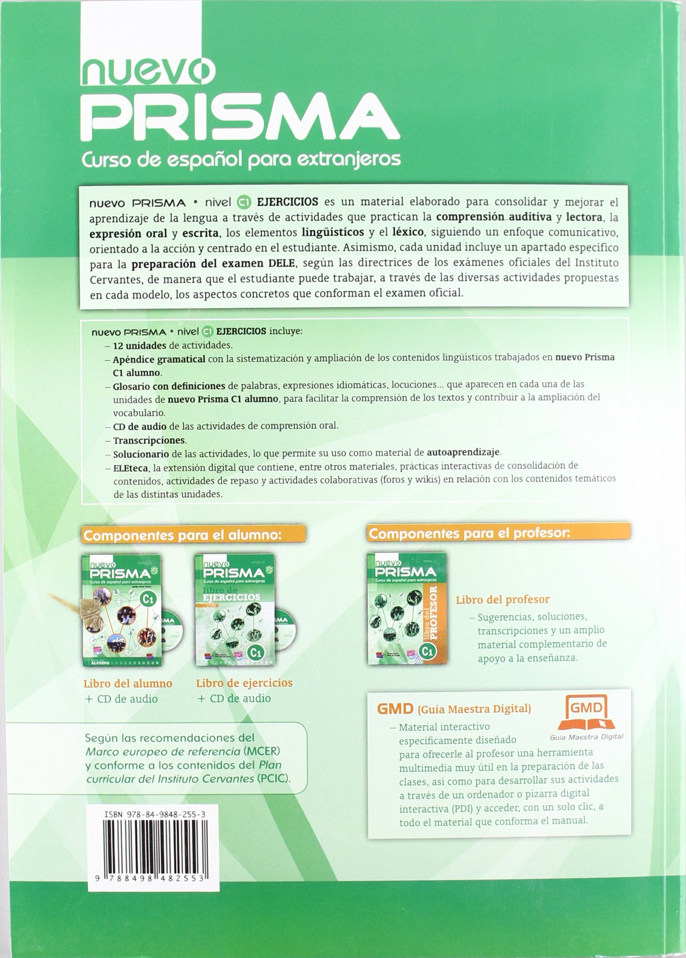 Nuevo Prisma C1 Libro de Ejercicios + CD