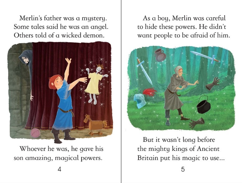 Usborne Young Reading 1 Stories of Merlin