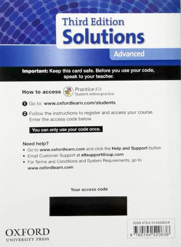 Solutions (3rd edition): Advanced Online Practice
