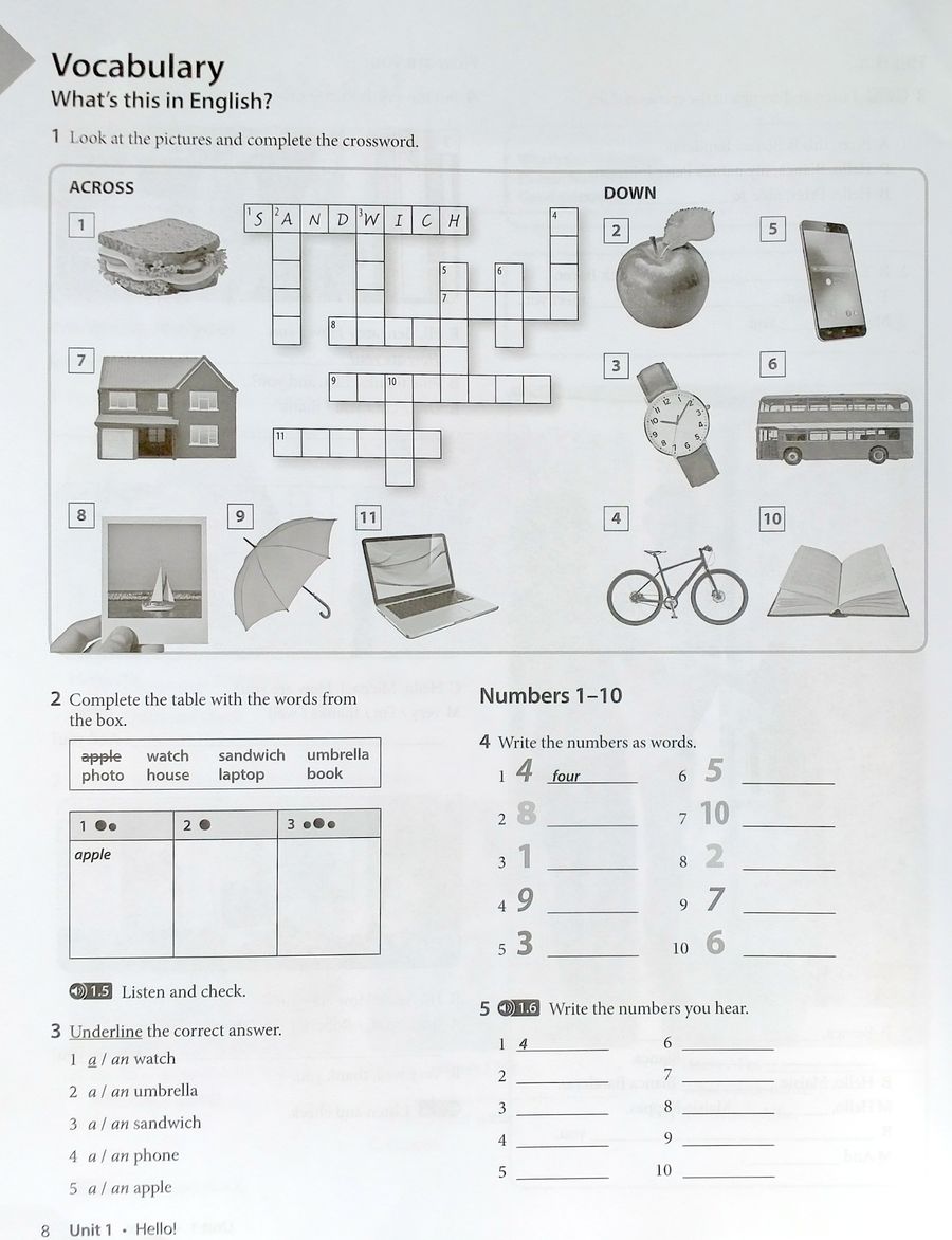Headway (5th edition) Beginner Workbook without key