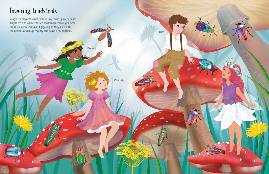 Usborne Sticker Dolly Dressing Magical Kingdom