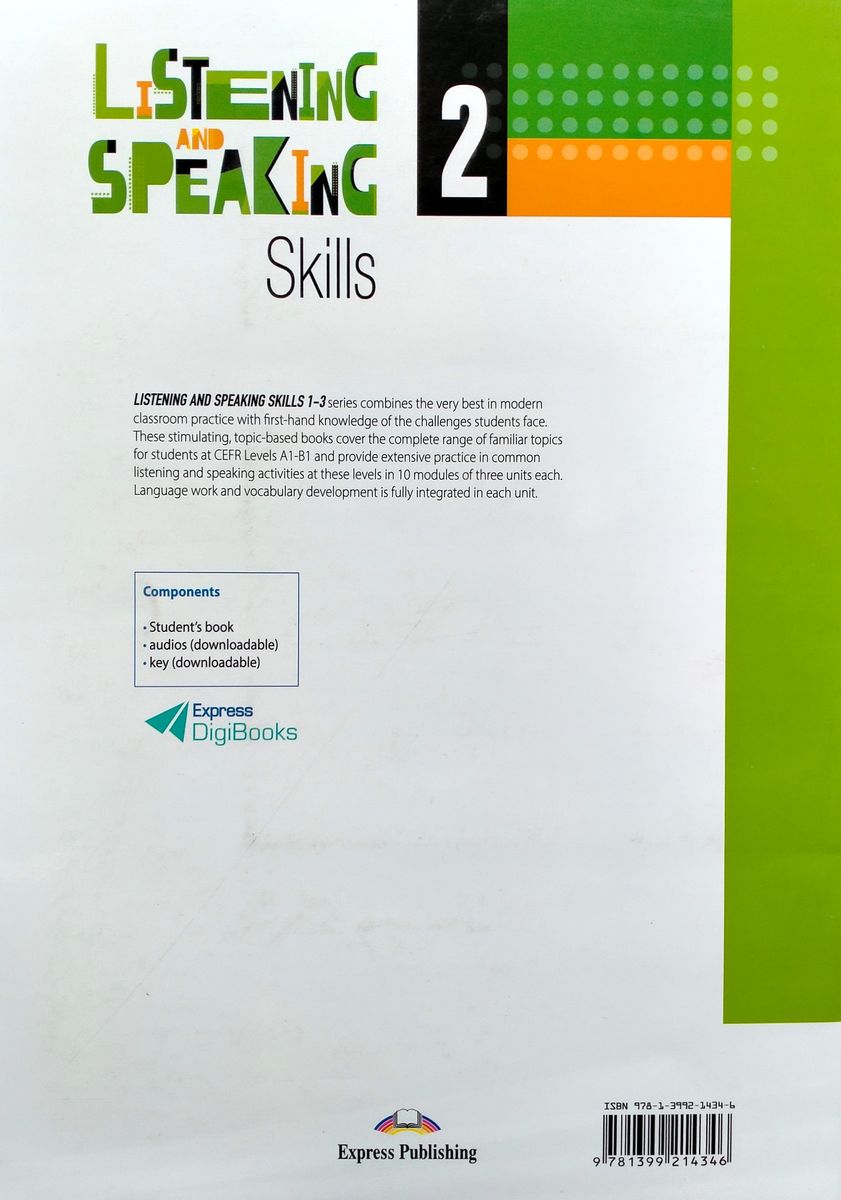 Listening and Speaking Skills 2 Student's Book with Digibook