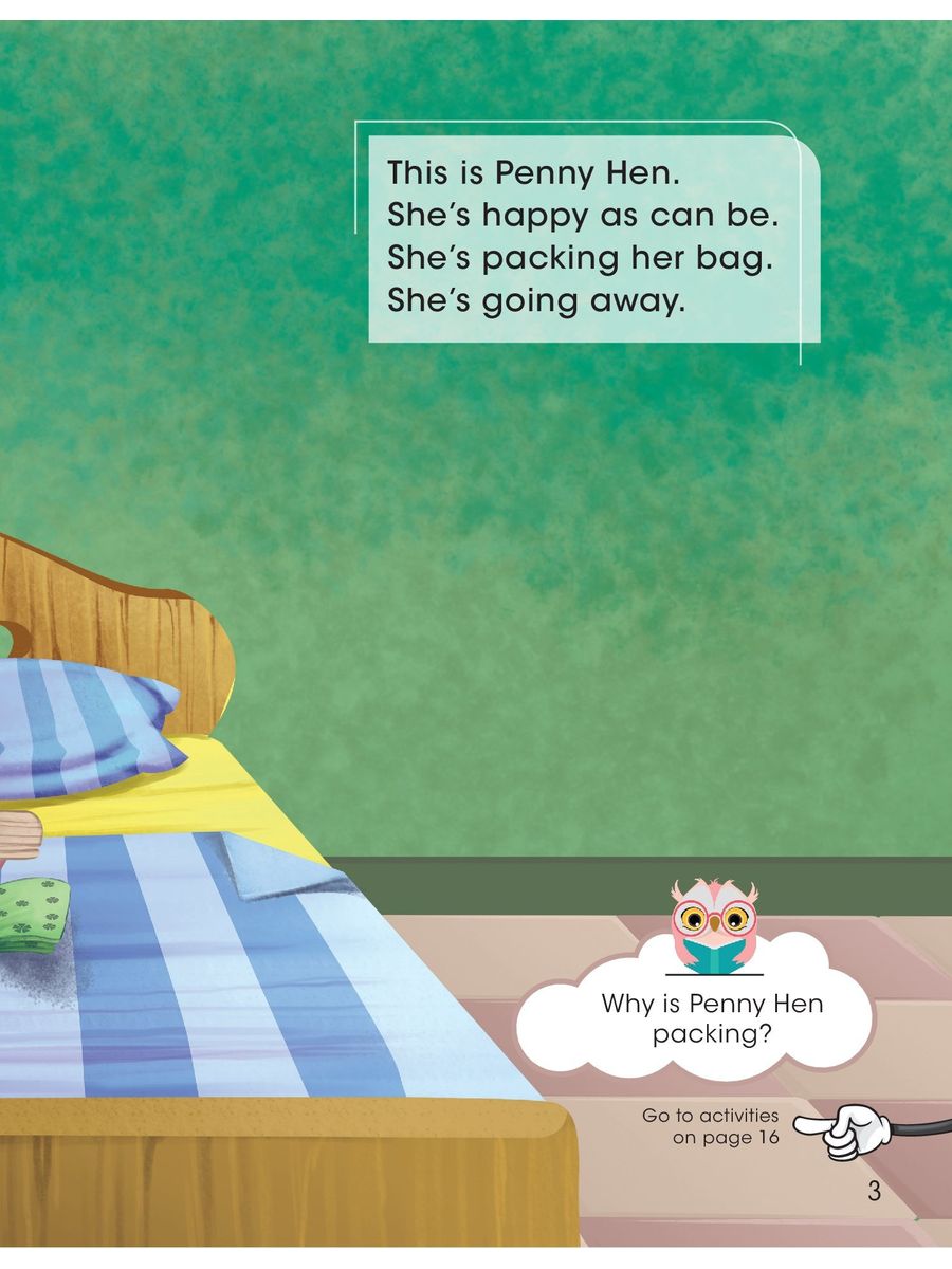 Short Tales 1 Penny Hen Goes Away Student's Book with Digibook