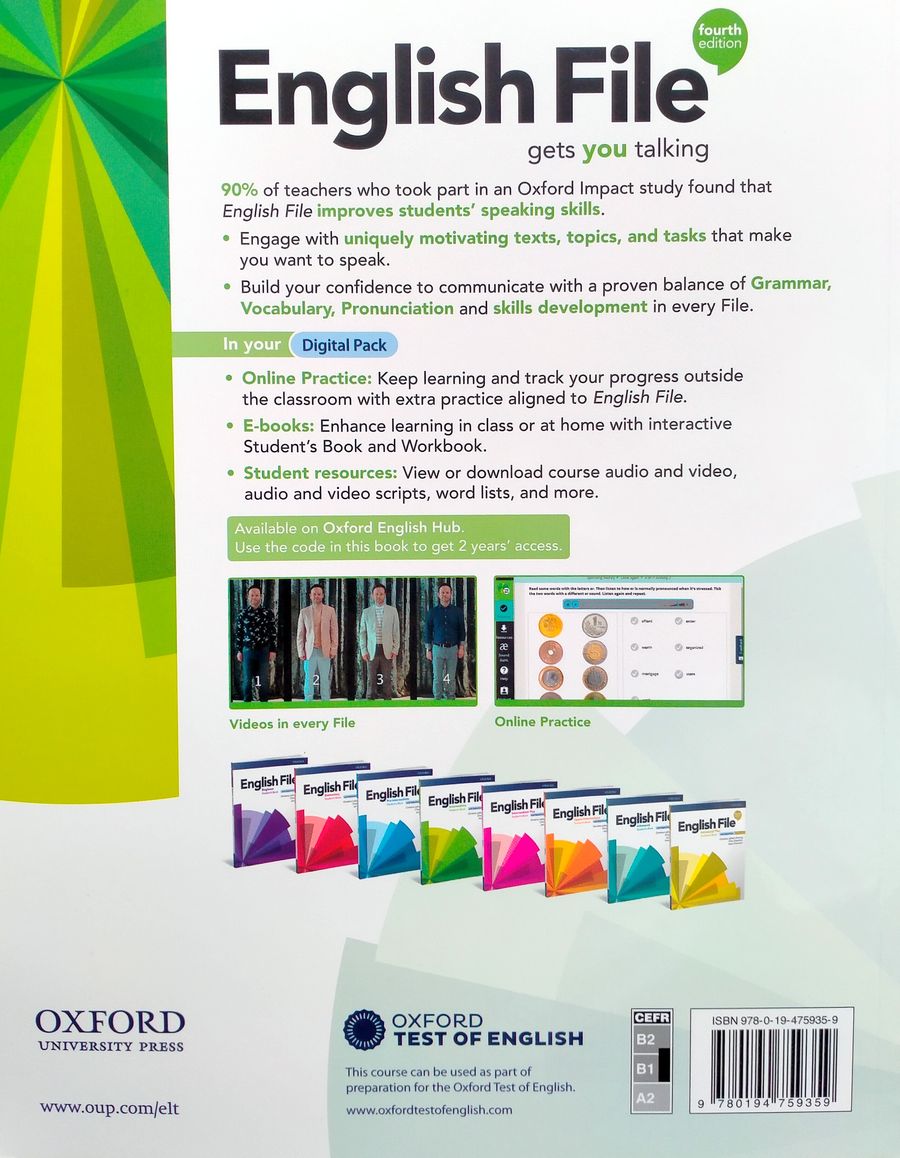 English File (4th edition) Intermediate  Student's Book with Digital Pack