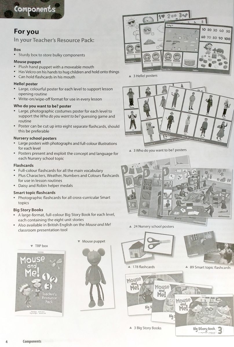 Mouse and Me! 3 Teacher's Book Pack (Teacher’s Book, Class Audio CDs and Premium Download Access Card)