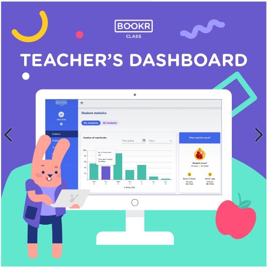 BOOKR подписка на интерактивную обучающую платформу с библиотекой (1 год)