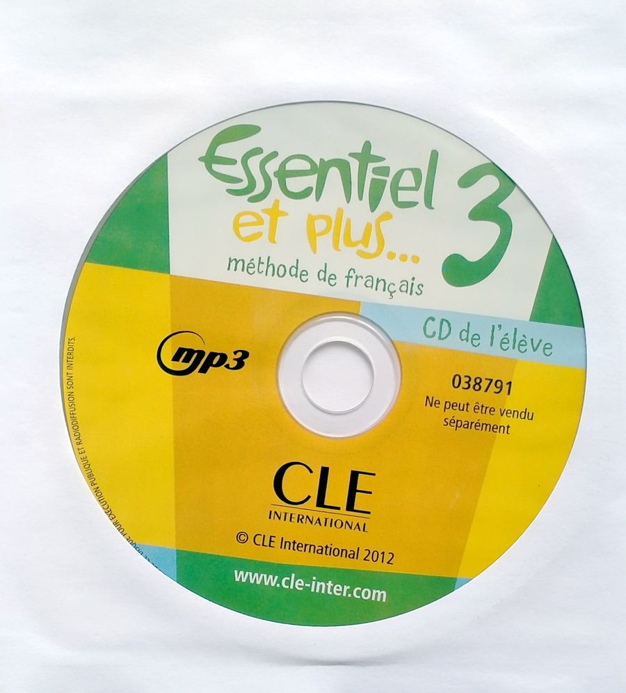 Essentiel et plus 3 Livre + CD audio