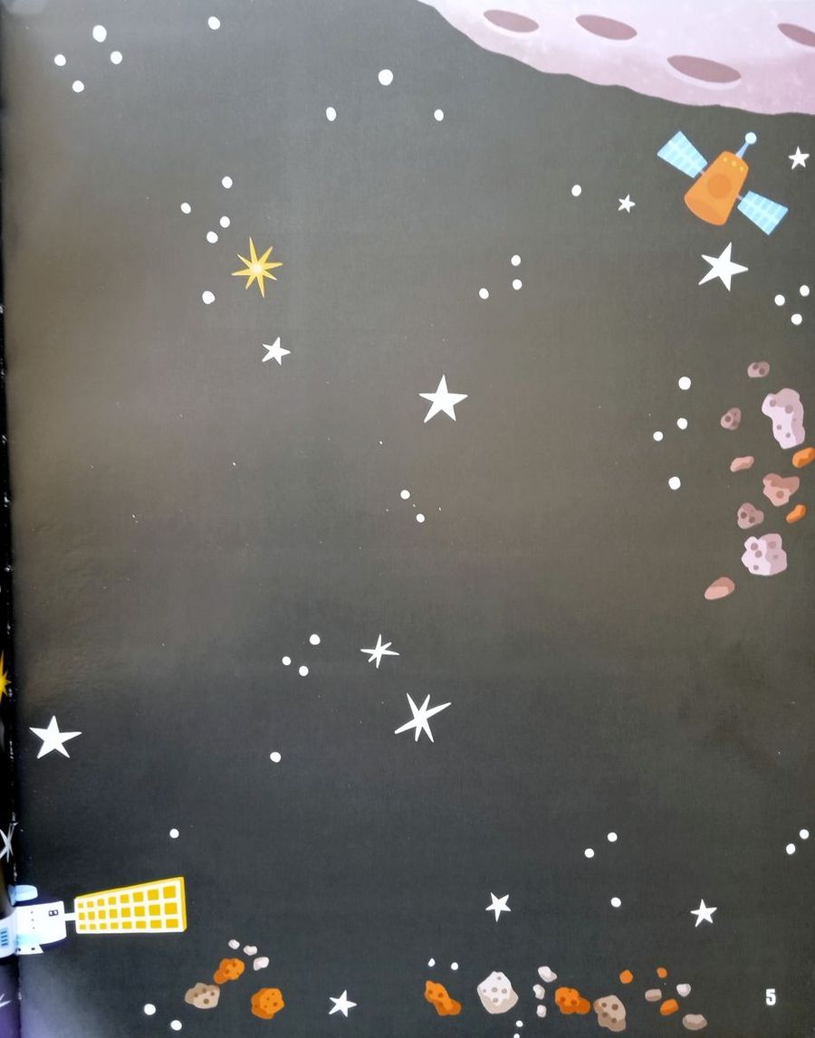 Usborne First Sticker Book Space