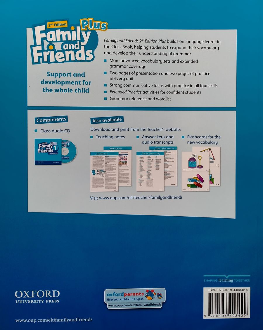 Family and Friends (2nd edition) 1 Plus Grammar and Vocabulary Builder