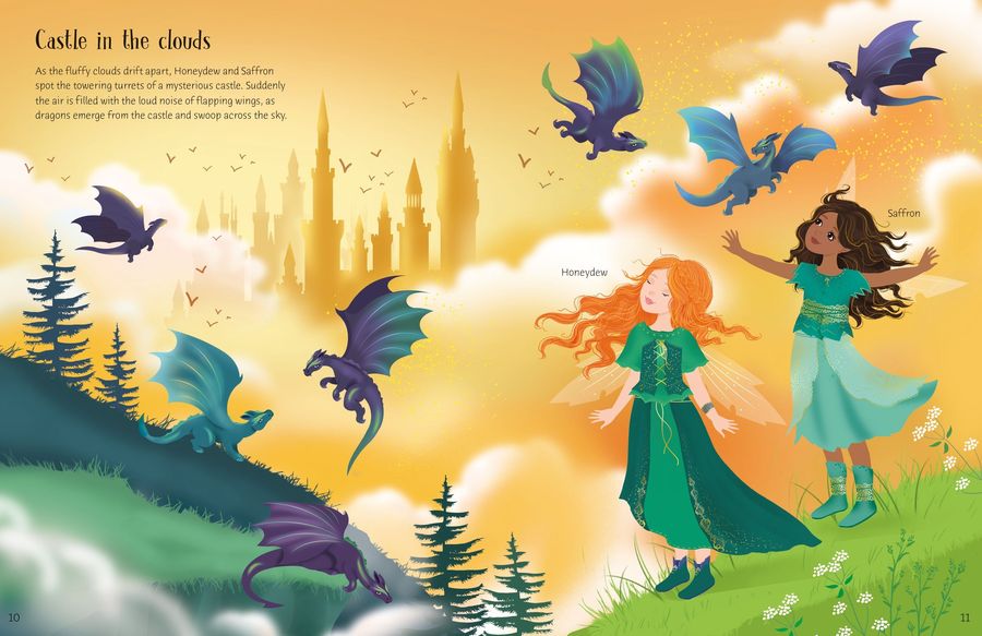 Usborne Sticker Dolly Dressing Magical Kingdom