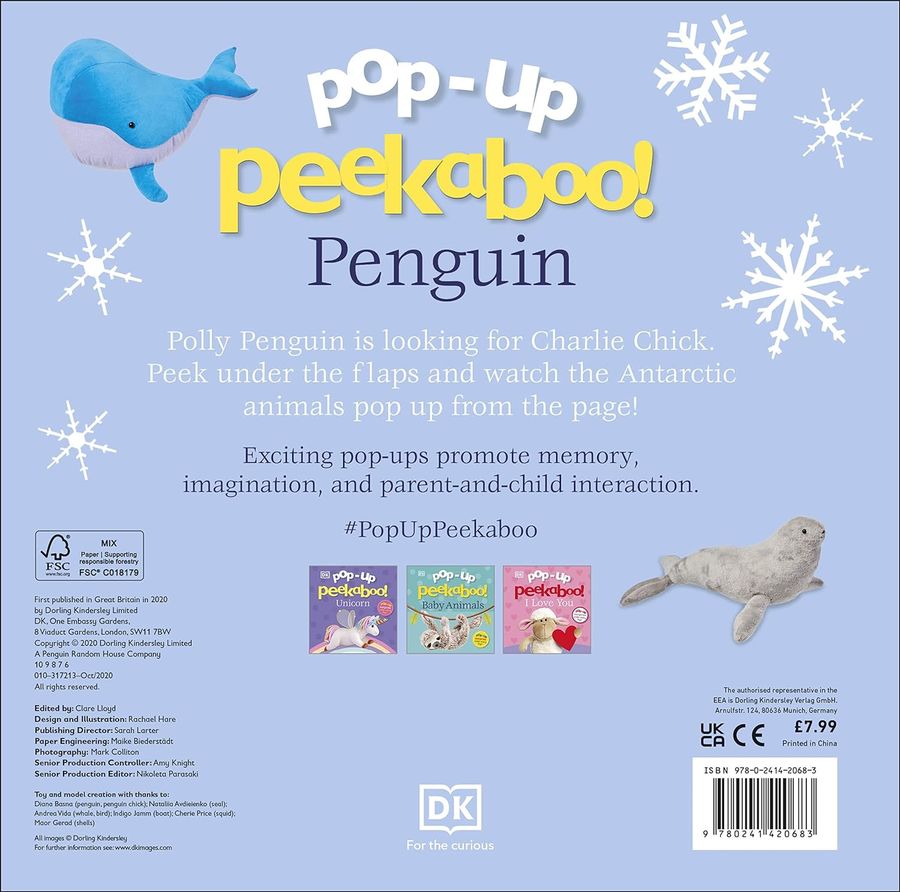 Pop Up Peekaboo Penguin