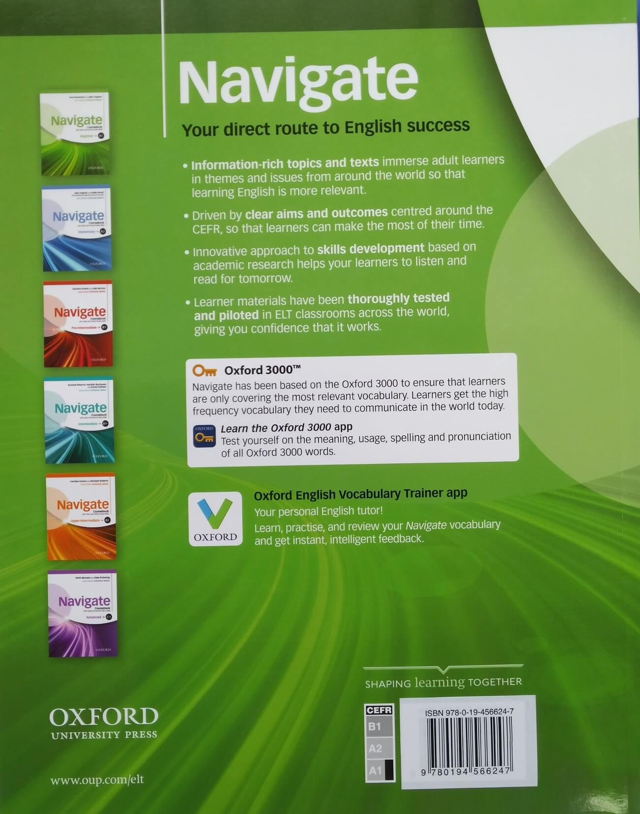 Navigate A1 Beginner  Coursebook and eBook Pack and Oxford Online Skills