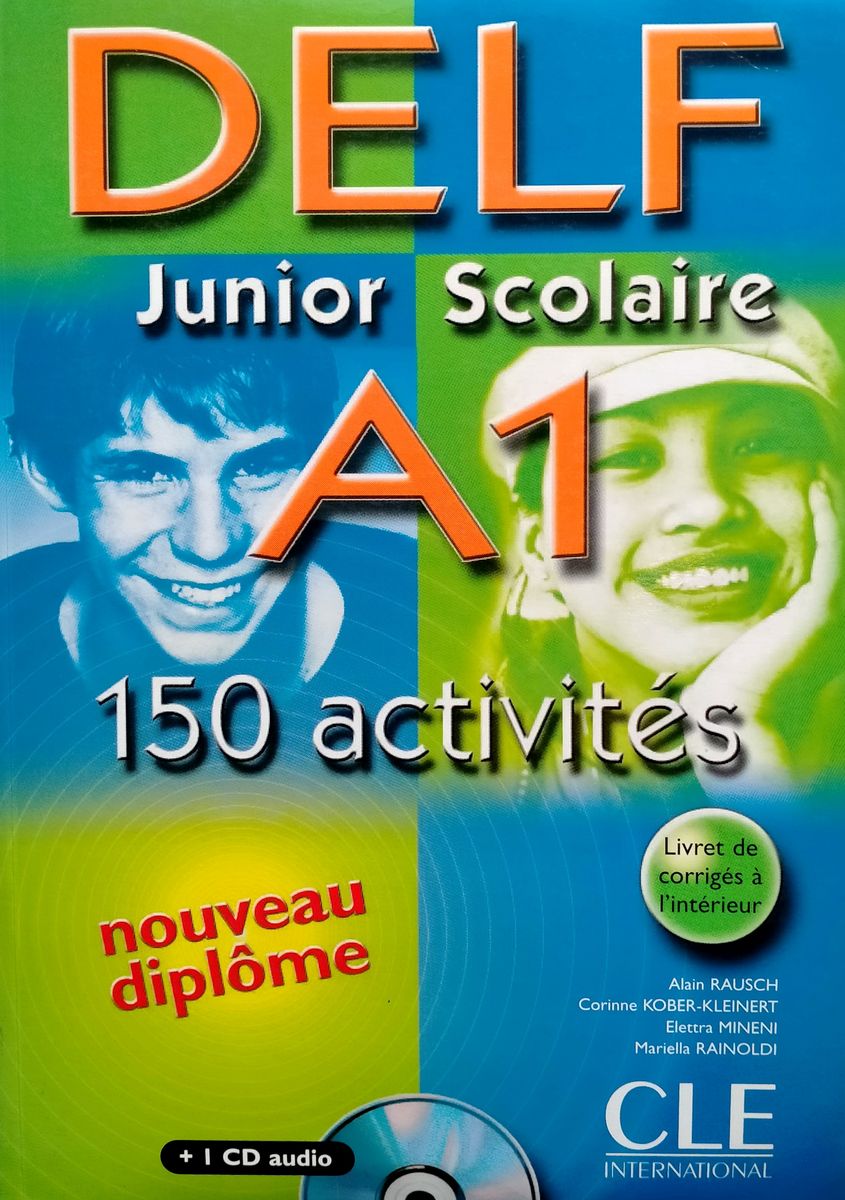 DELF A1 Junior et Scolaire 150 activites Livre + CD Audio