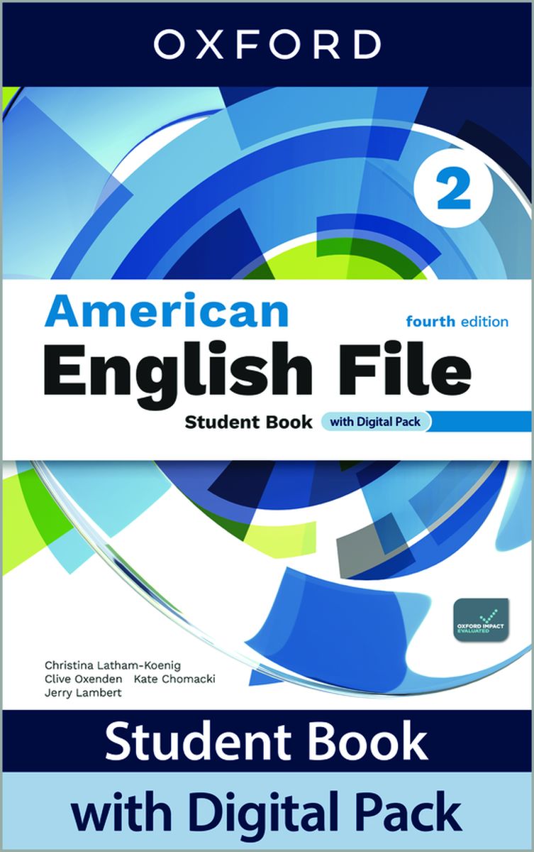 American English File (4th Edition) 2 Student Book with Digital Pack