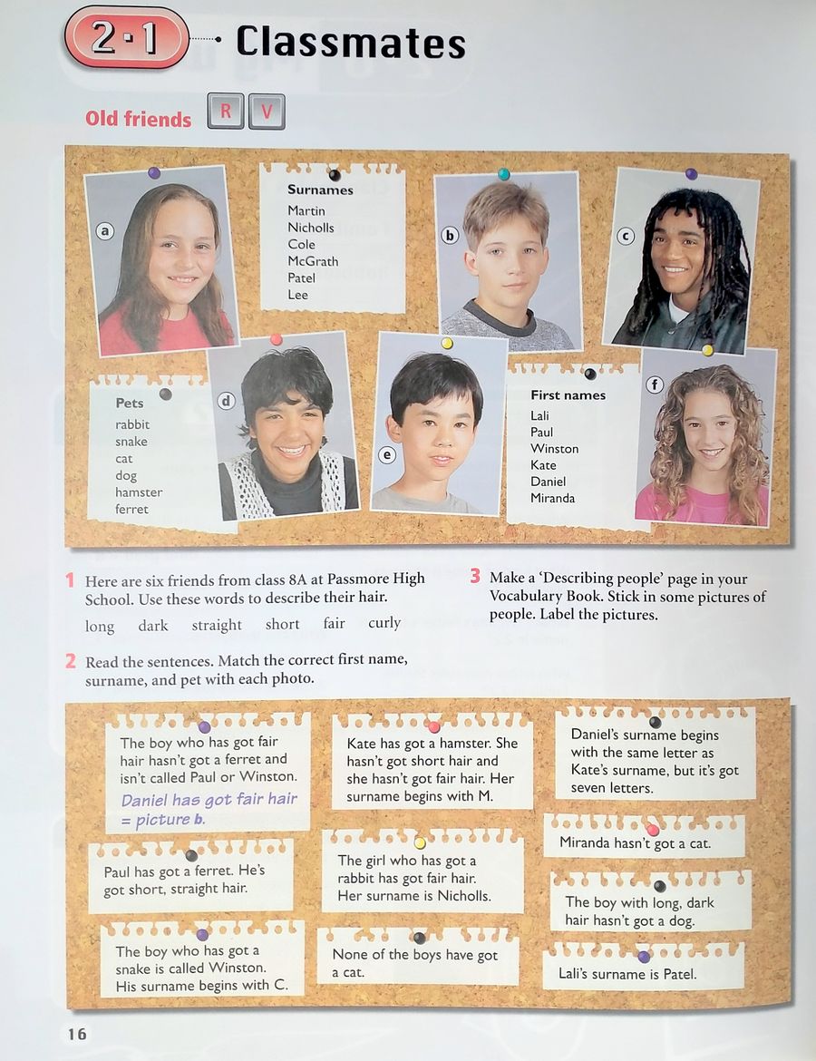 Network 1 Student's Book