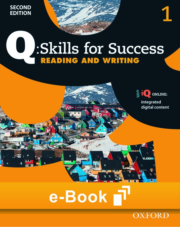 Q Skills for Success Reading and Writing (2nd Edition) 1 Student e-Book