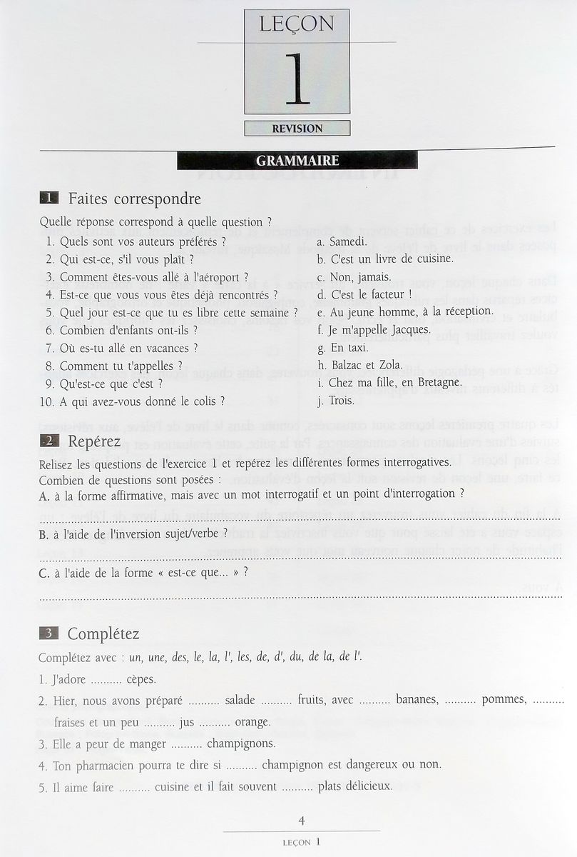 Mosaique niveau 2 Cahier d'exercices