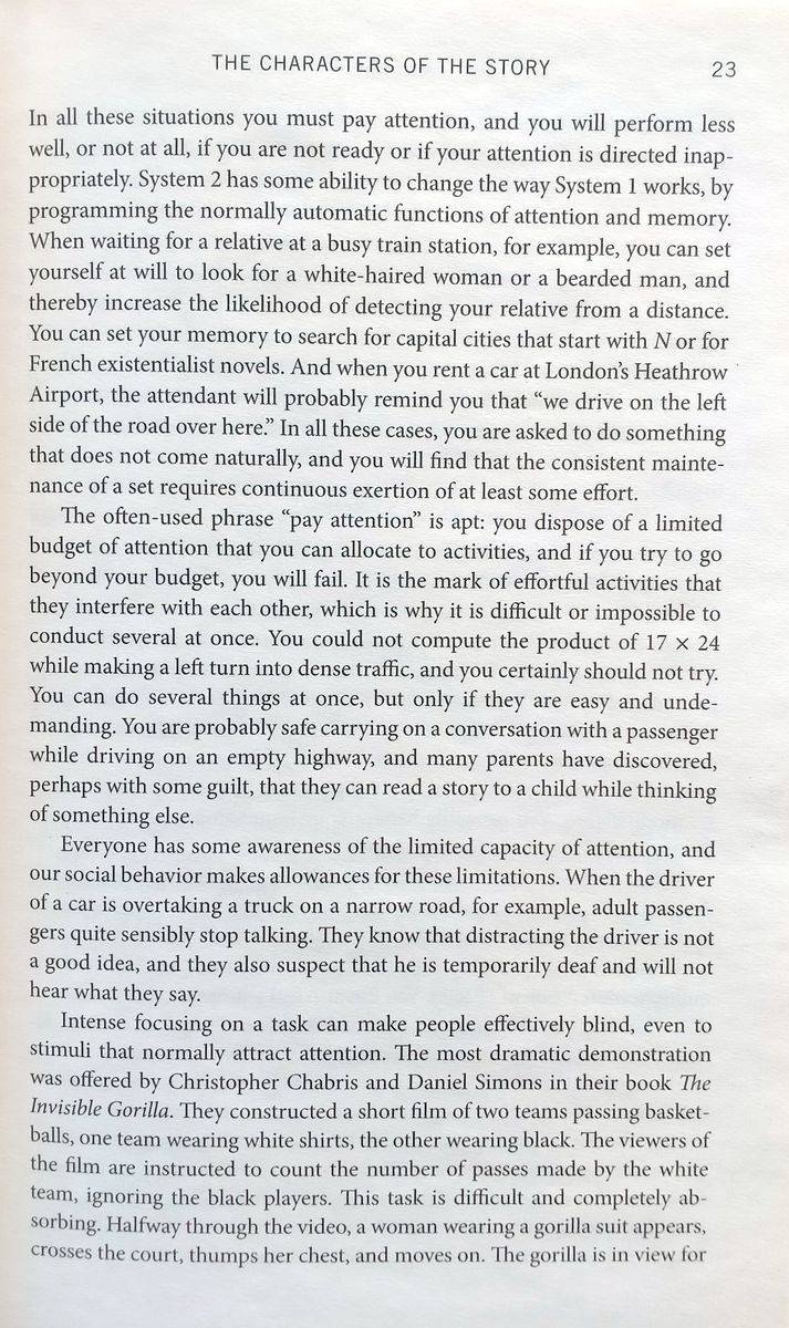 Thinking, Fast and Slow