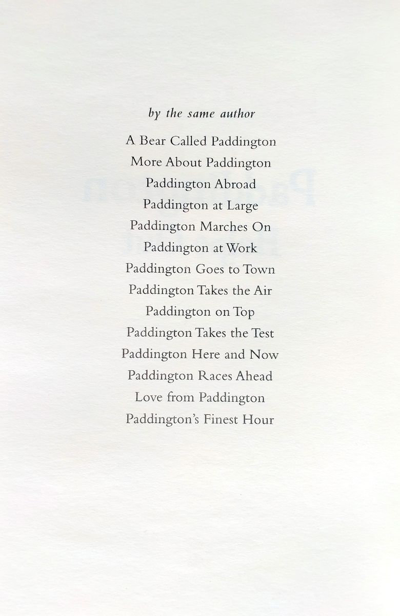 Paddington Helps Out