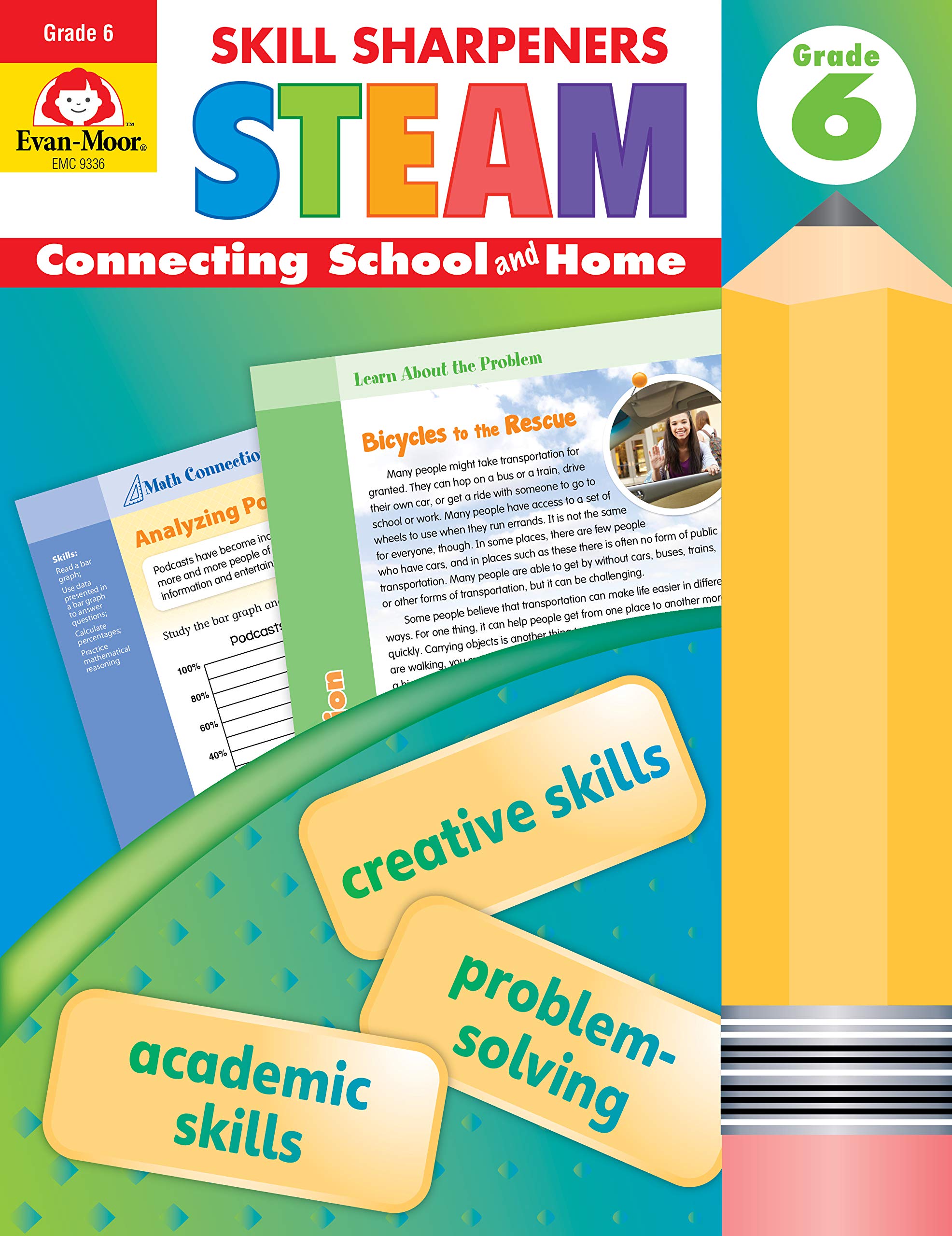 Skill Sharpeners STEAM Grade 6 Activity Book