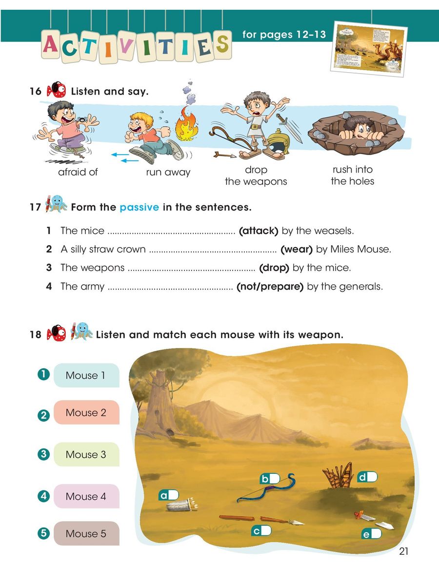 Short Tales 6 The Mice and the Weasels Student's Book with Digibook
