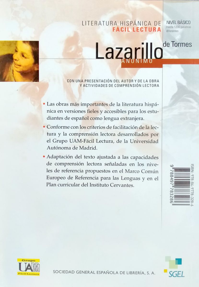 Literatura hispanica de Facil Lectura A2 Lazarillo de Tormes + Audio