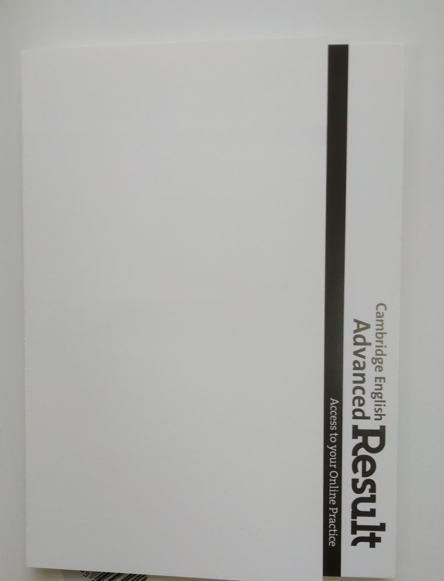 Cambridge English Advanced Result (2015) Student's Book with Online Practice