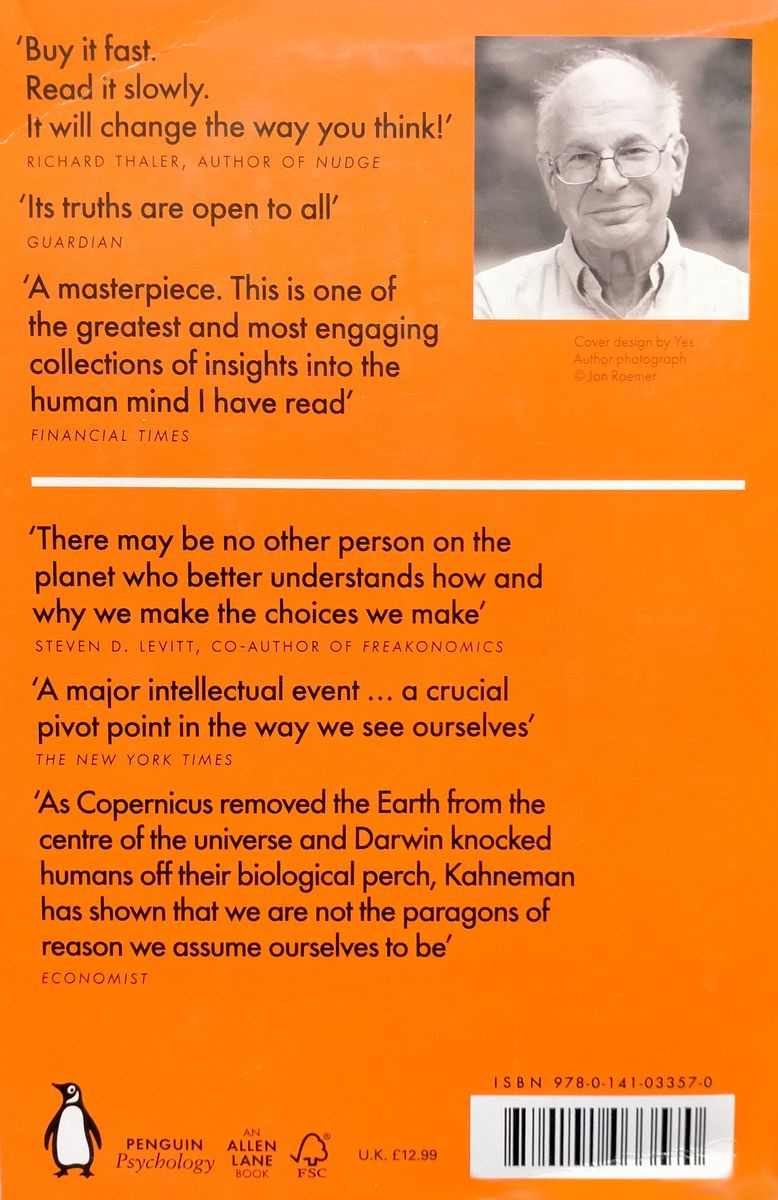 Thinking, Fast and Slow