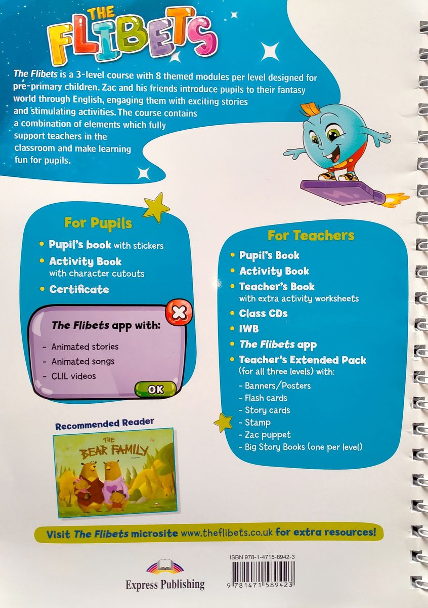 The Flibets 1 Teacher's Book
