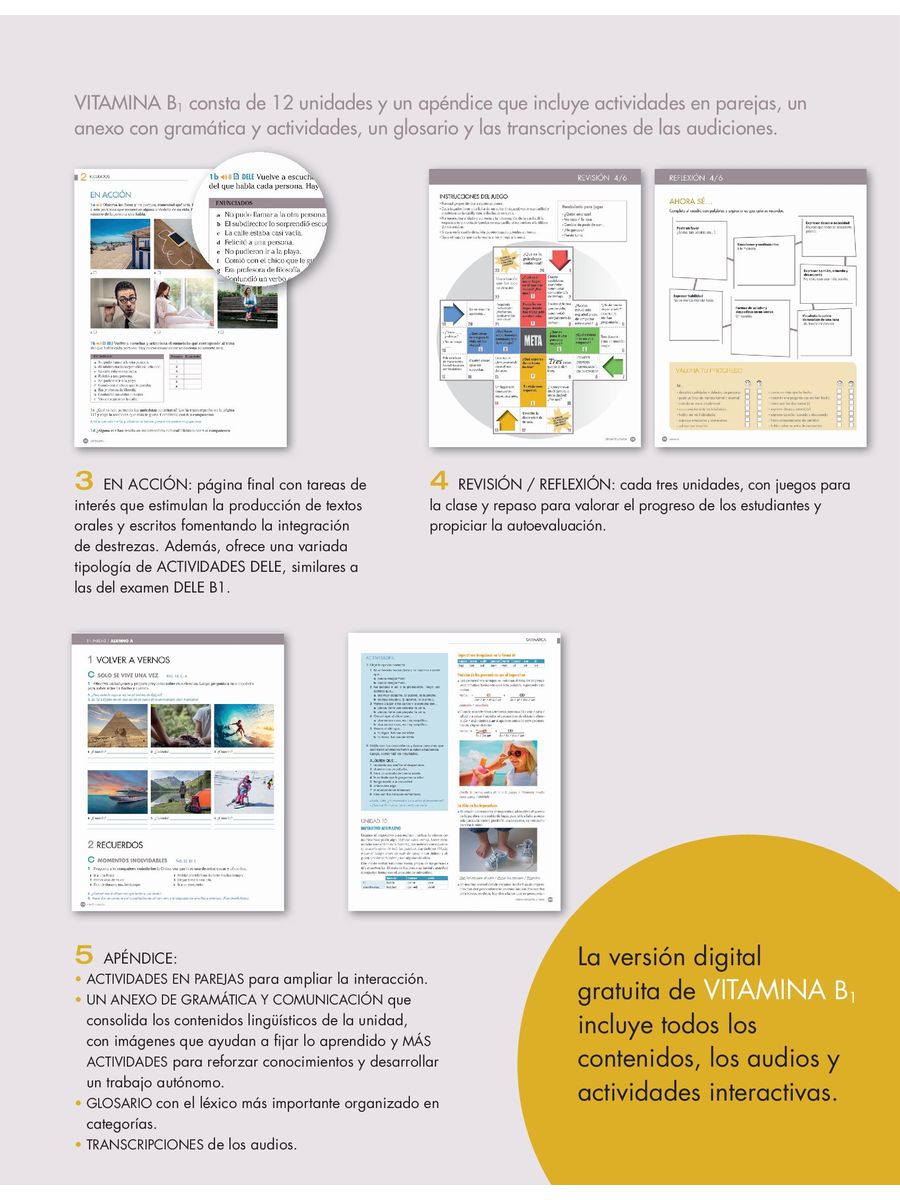Vitamina B1 Libro del alumno + Licencia digital