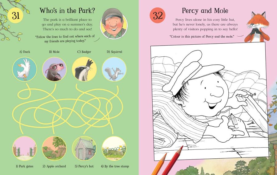 50 Things to Make and Do with Percy (A Percy the Park Keeper Story)
