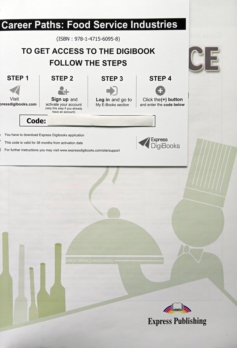Career Paths Food Service Industries Teacher's Guide, Student's Book with Digibook and Online Audio