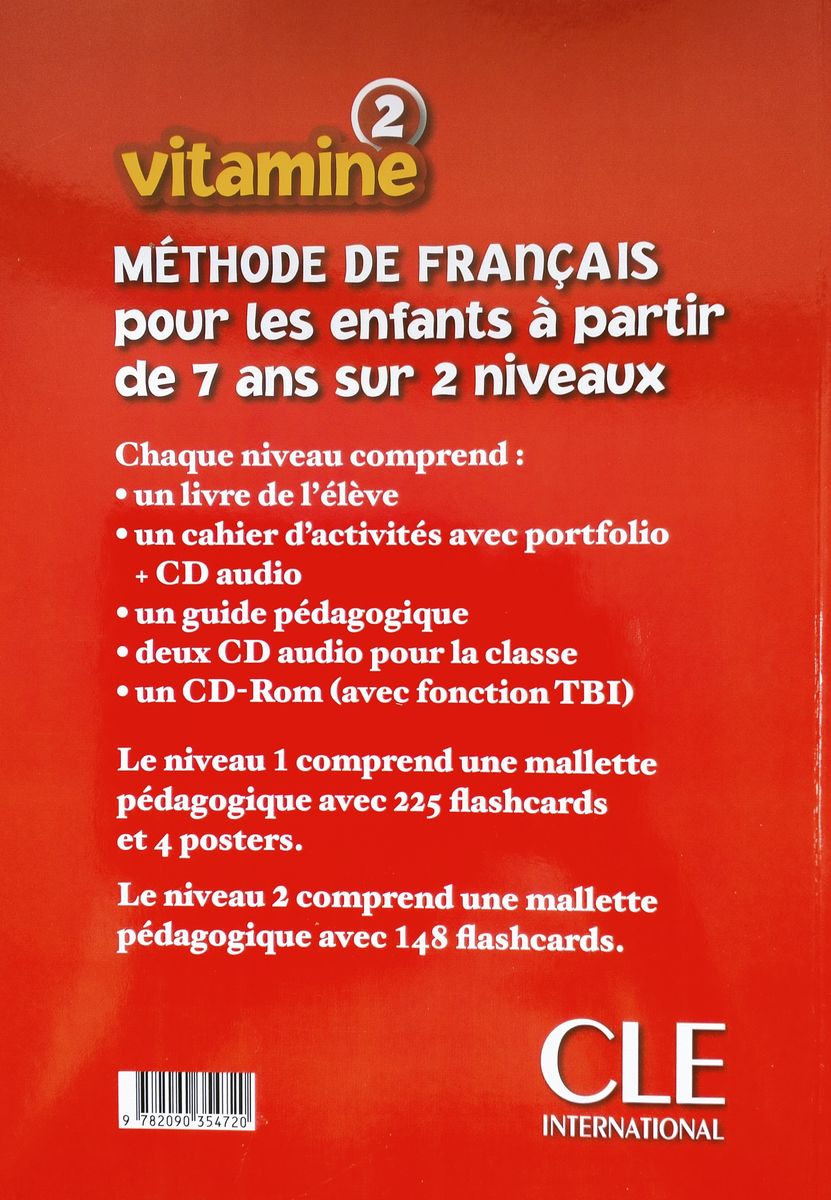 Vitamine 2 Livre de l'eleve