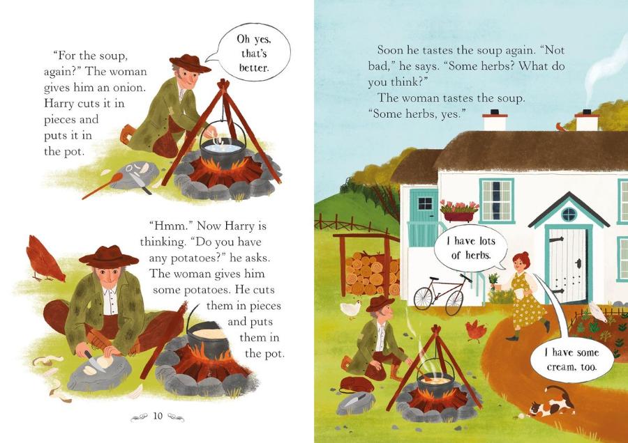 Usborne English Readers  Starter The Story of Stone Soup