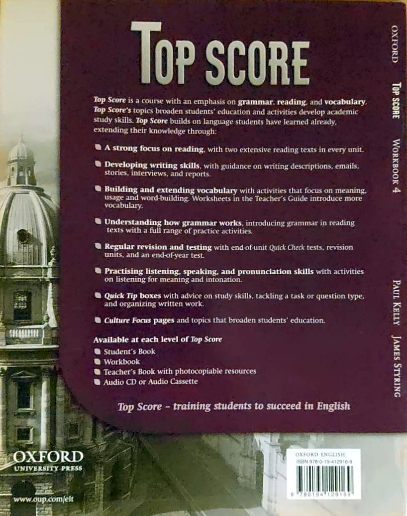 Top Score 4 Workbook