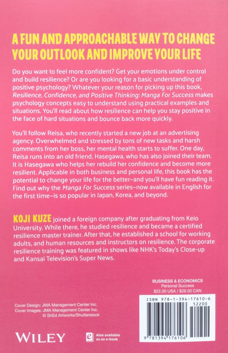 Manga for Success Resilience, Confidence, and Positive Thinking