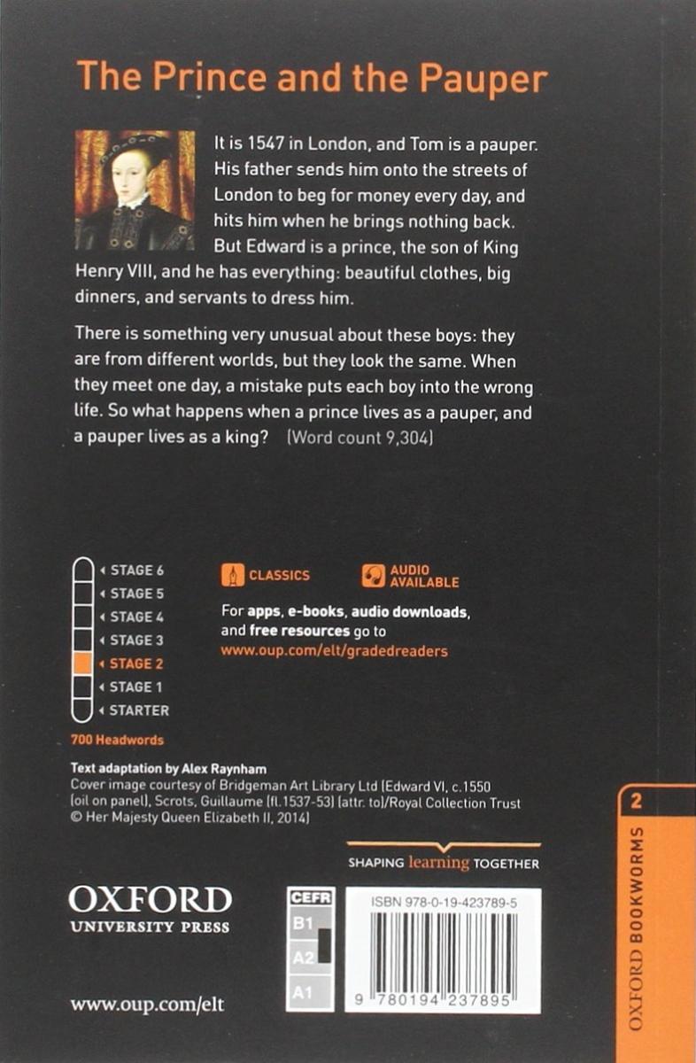 Oxford Bookworms Library 2 The Prince and the Pauper