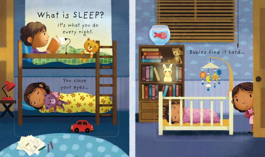 Usborne Lift-the-Flap Very First Questions and Answers What is sleep