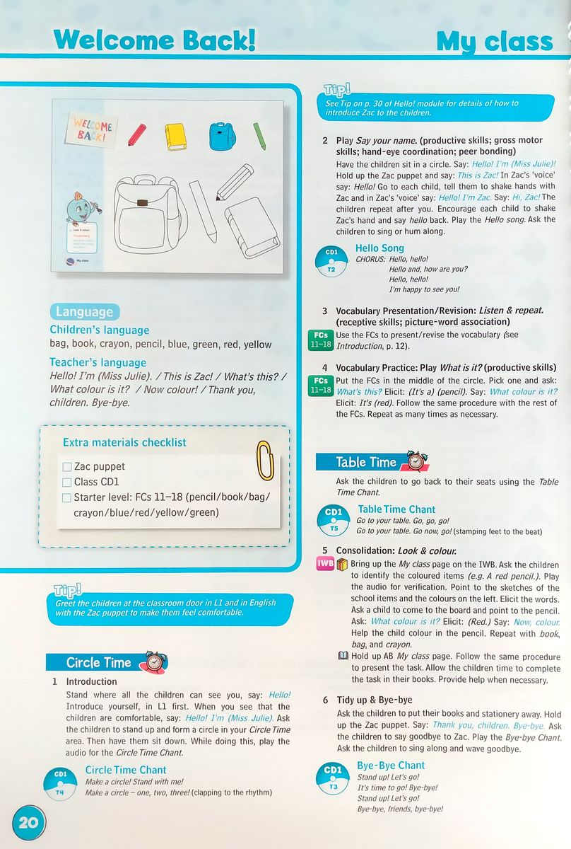 The Flibets 1 Teacher's Book