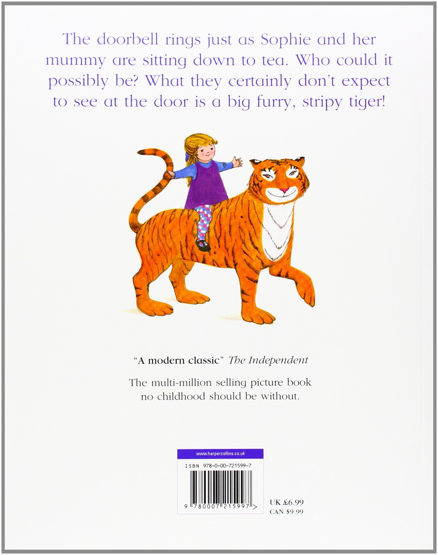The Tiger Who Came to Tea Paperback