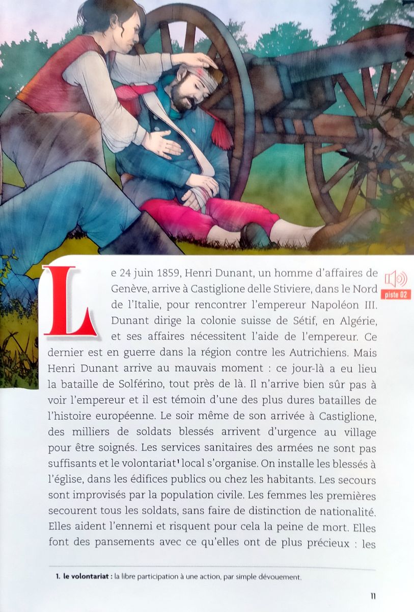 Lire et s'entrainer A2 Les grandes vies + Audio