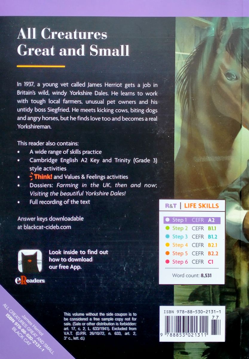 Reading and Training 1 A2 All Creatures Great and Small with Audio